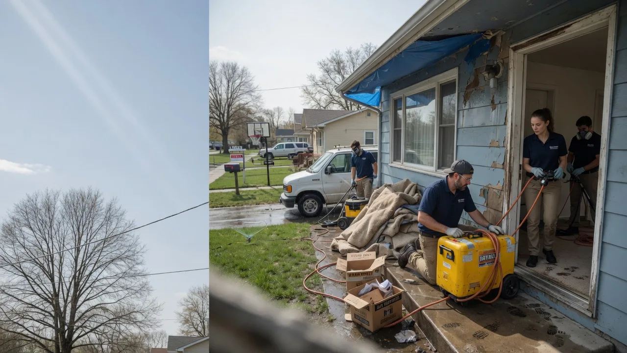 Basement Flood Cleanup in Pershing, IN near me